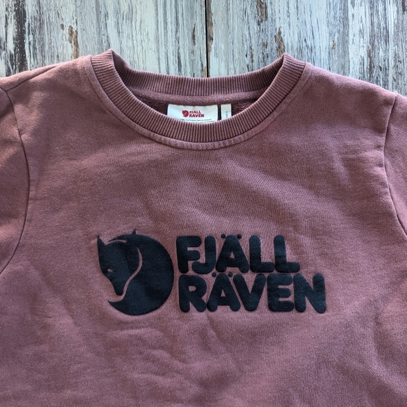 Fjallraven Logo Sweater Crewneck Women's Small - Picture 5 of 9